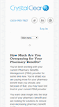 Mobile Screenshot of crystalclearrx.com